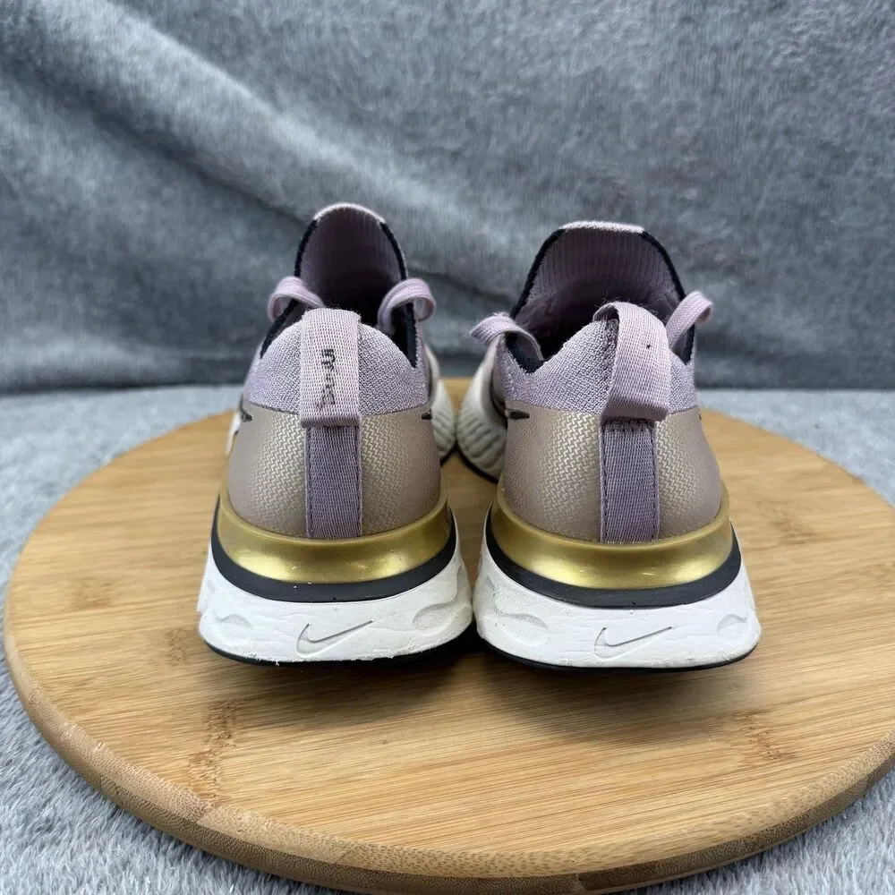 Nike React Infinity Run Flyknit 3 Shoes Womens Size 6.5 Pink Sneakers CD4372-500